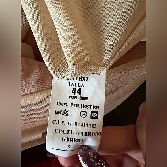 90s Y2k Bubble Gum Midi Slip Skirt - Picture 5 of 5